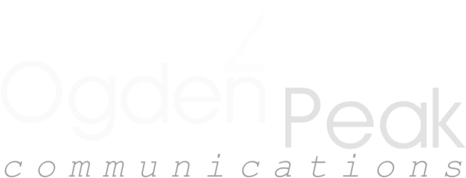 Ogden Peak Communication Logo